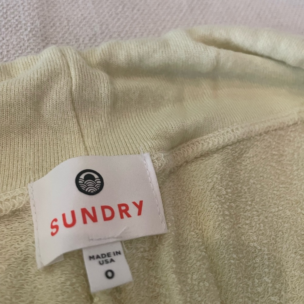 Sundry Sweatpants - Yellow - Size 0